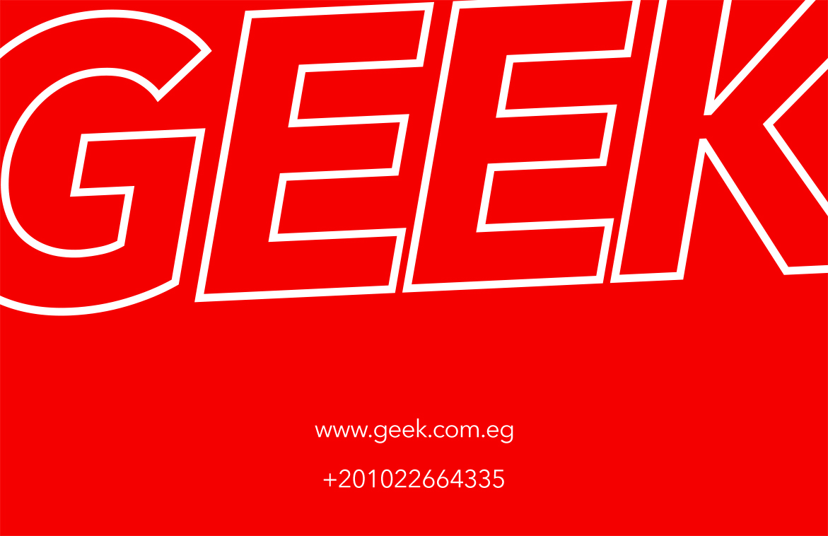 GEEK business card back